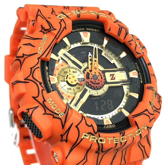 Casio G-SHOCK GA-110JDB-1A4 Dragon Ball Z Collaboration Model Watch with LED ...